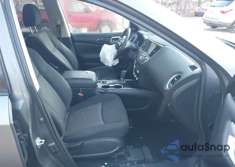 2019 Nissan Pathfinder Sv z USA, uszkodzony, nr VIN 5N1DR2MM9KC587862